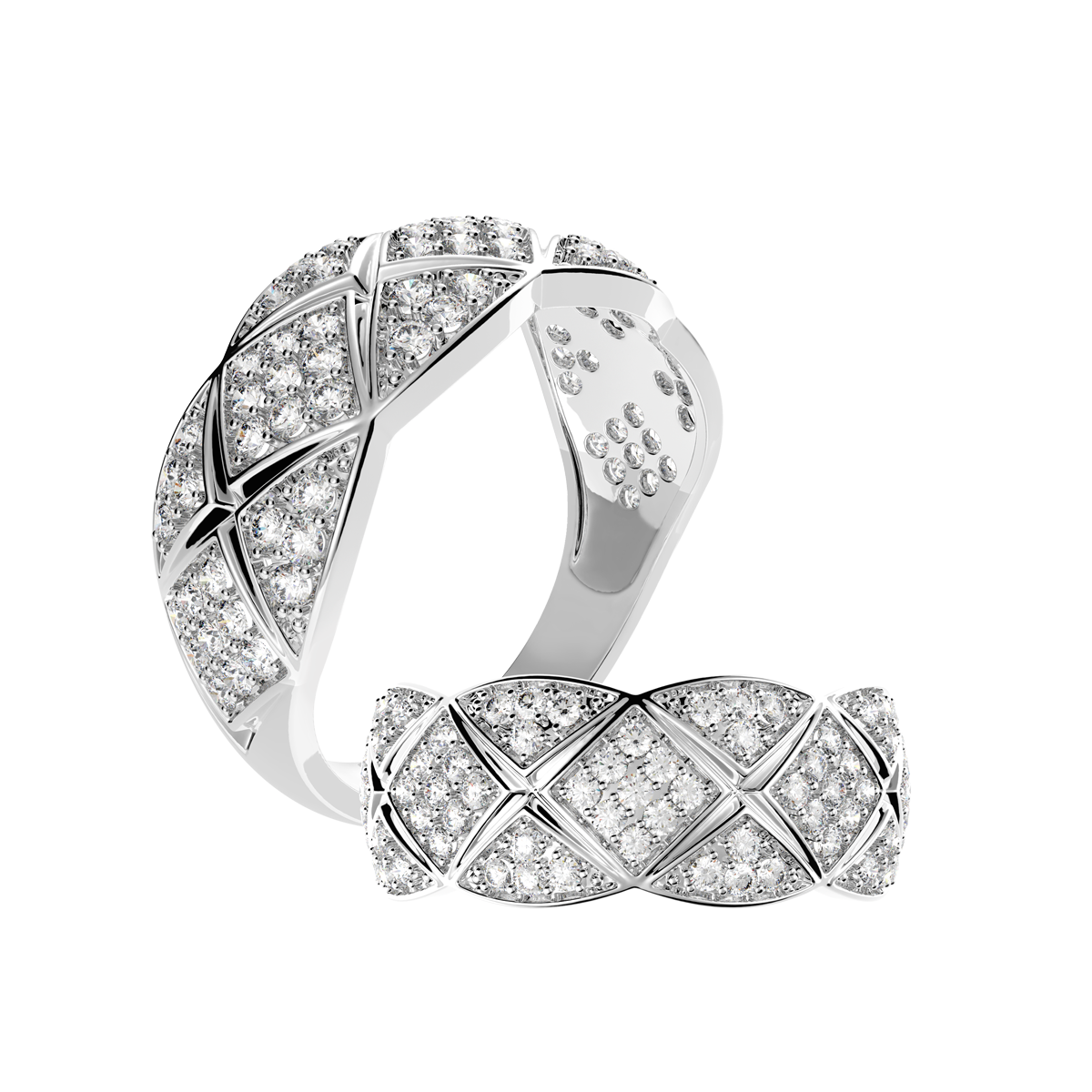 Nhẫn nữ kim cương viên vàng 18K Valor