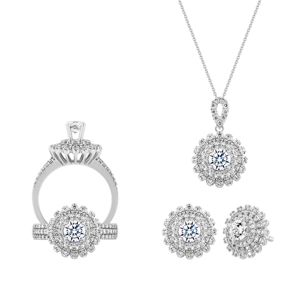 Bộ Trang Sức Glorious GIA 3C