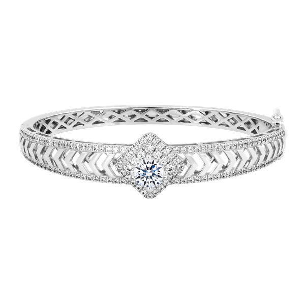 Vòng đeo tay đính đá CZ vàng 14K Mirabel S 1CT