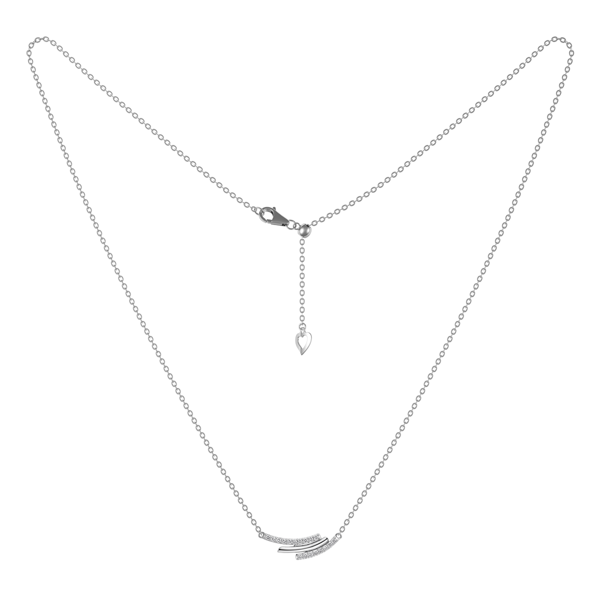 Dây liền mặt kim cương viên vàng 14K Celestial TD