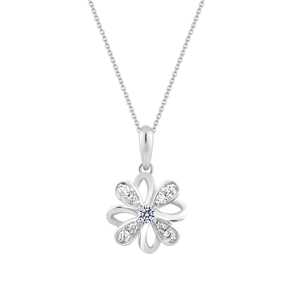 Mặt kim cương viên vàng 14K Fertile