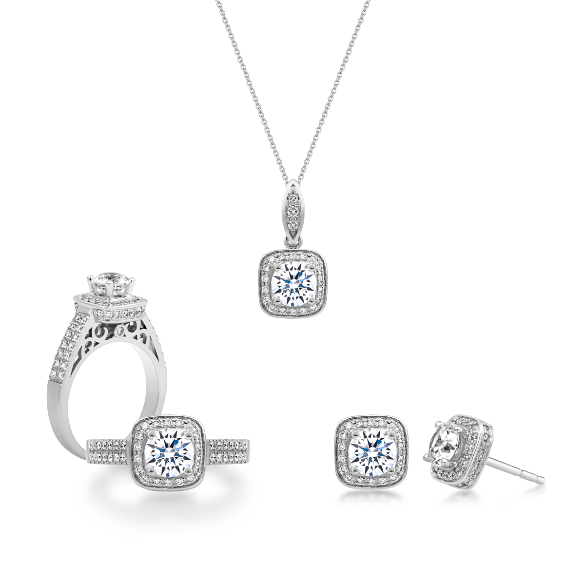 Bộ Trang Sức Marquis N GIA 3C