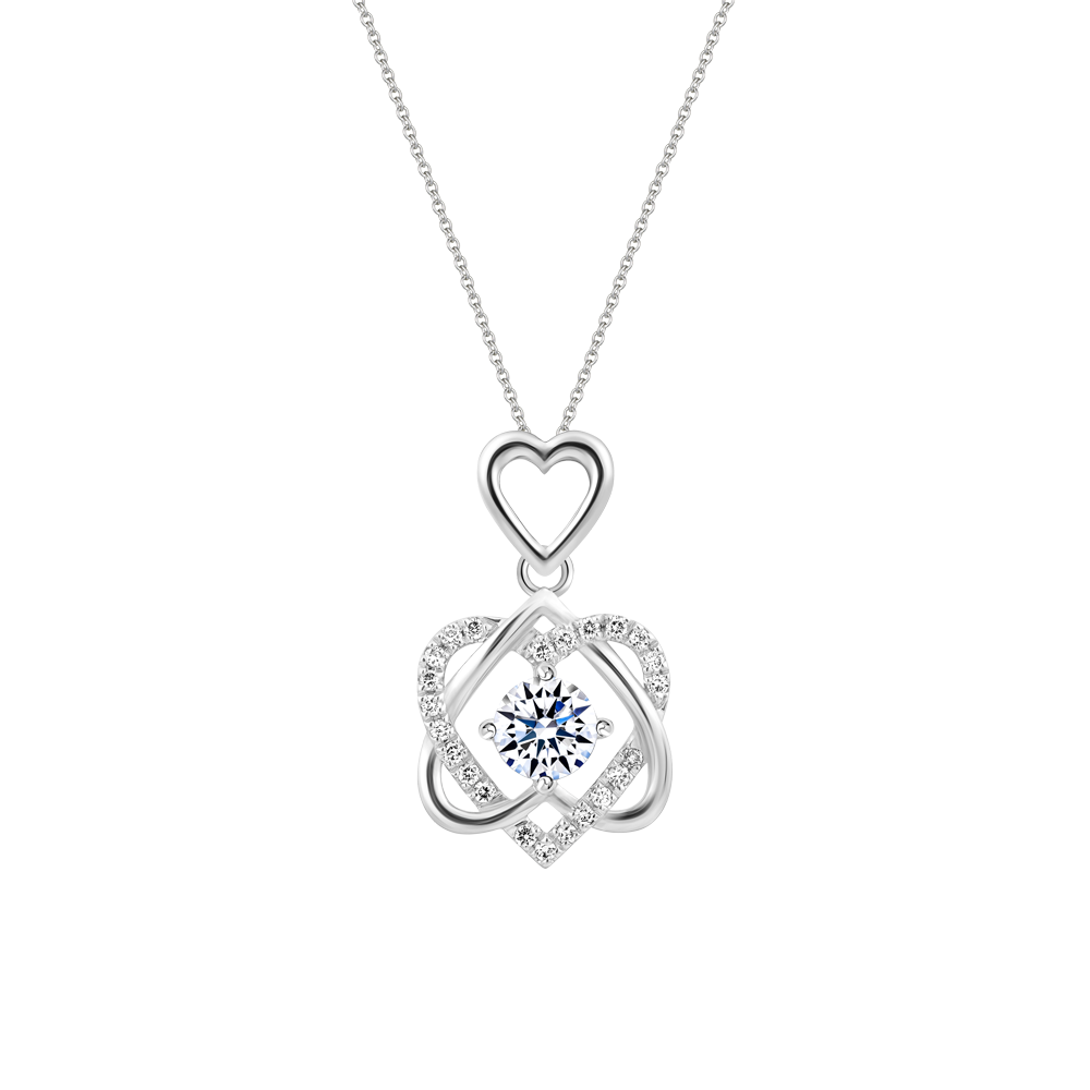 Mặt kim cương tấm vàng 14K Cadial 3C