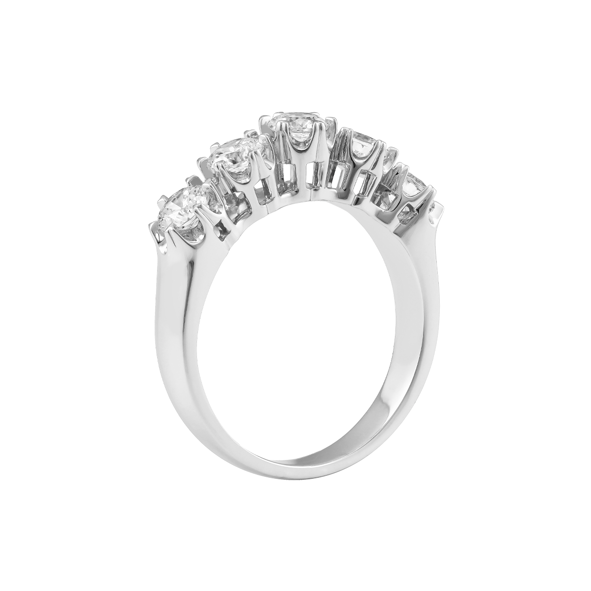 Nhẫn nữ đính đá CZ vàng 14K Roho N 2C