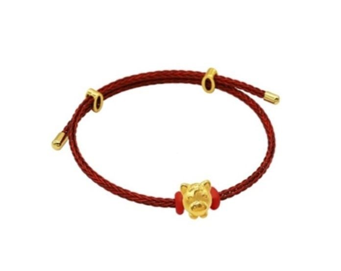 Lắc Vàng 24K Mystic Horse CB500197 5D