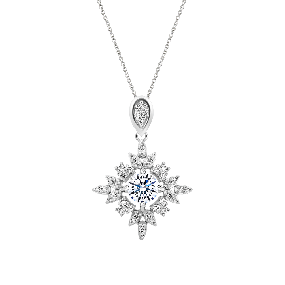 Ổ mặt kim cương tấm vàng 14K Entirely 3C