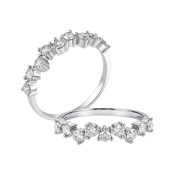 Nhẫn nữ kim cương viên vàng 14K Frageda N TD