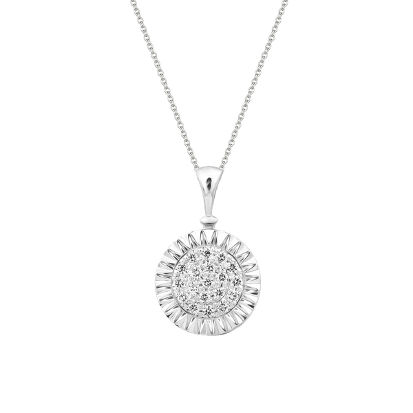 Mặt kim cương viên vàng 14K Blegarial D TD