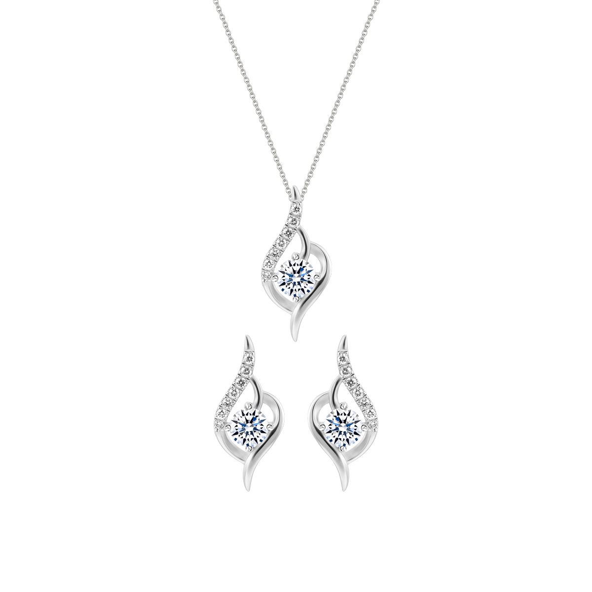 Bộ Trang Sức Brighting GIA 3C