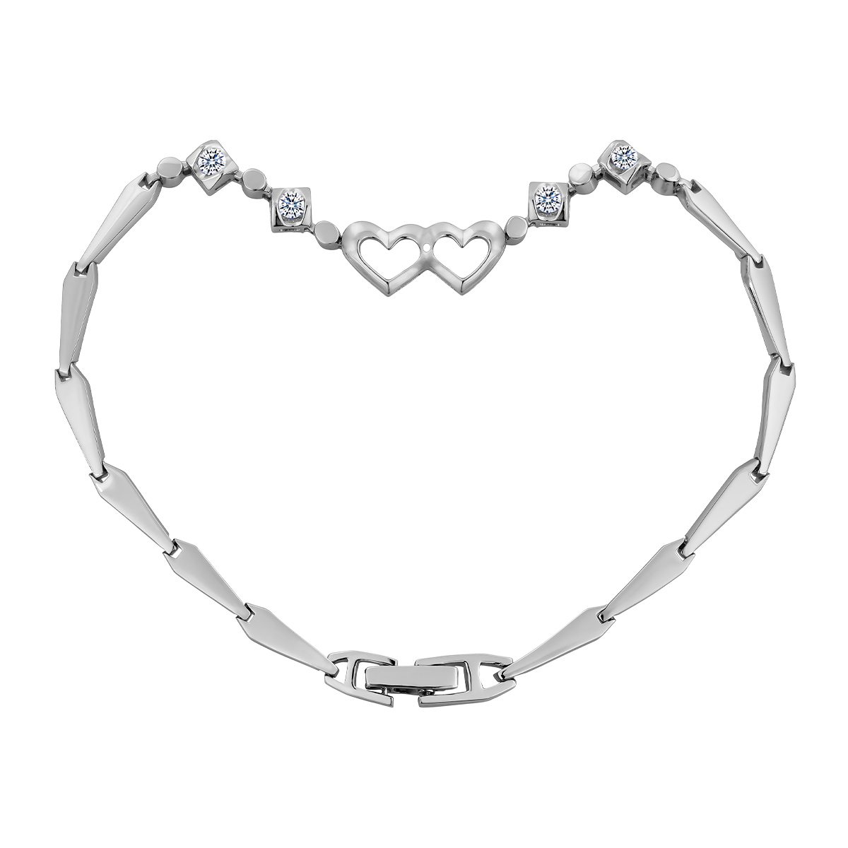 Lắc kim cương viên vàng 14K Gellant