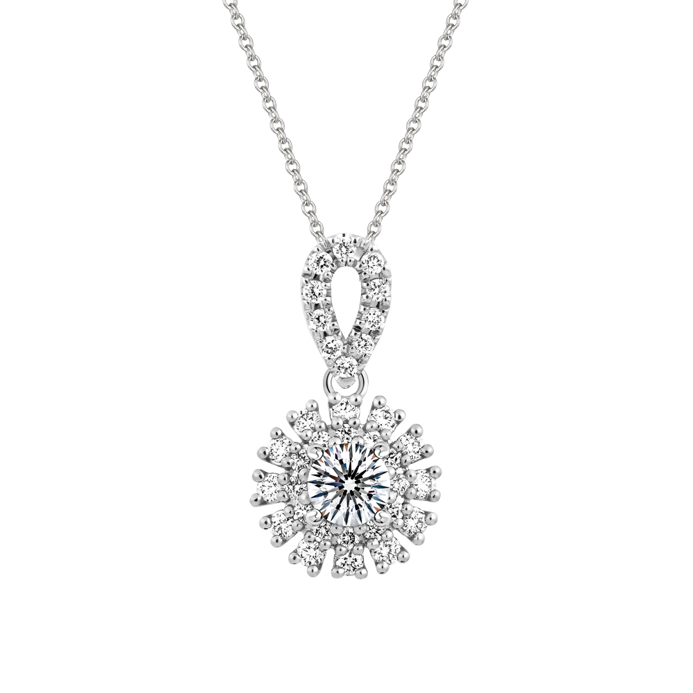 Mặt kim cương tấm vàng 14K Calantha 5C