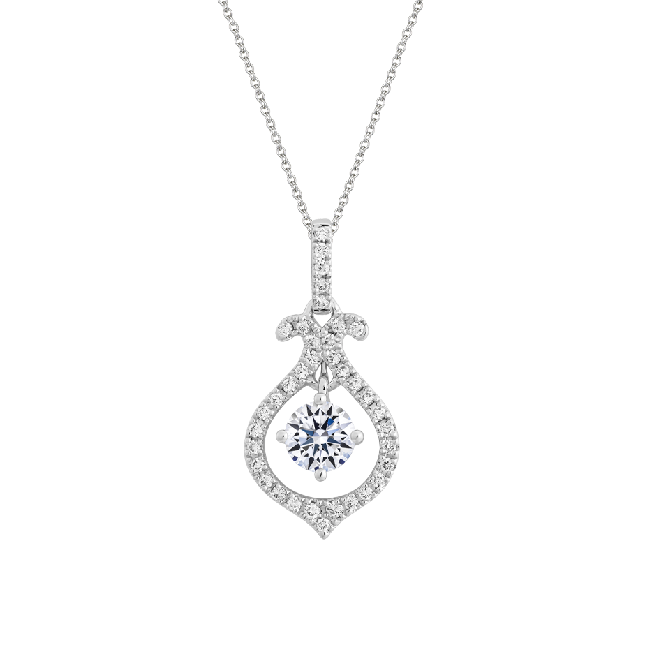 Mặt kim cương tấm vàng 14K Shiny 5C GVPD0052268