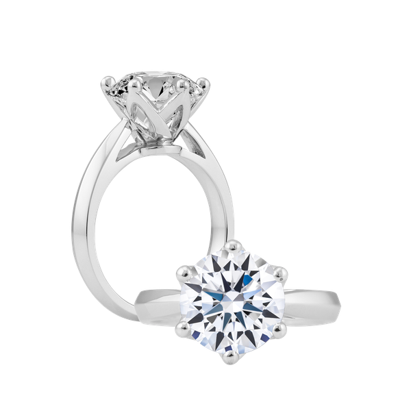 Nhẫn nữ đính đá CZ vàng 14K Torrance 1CT