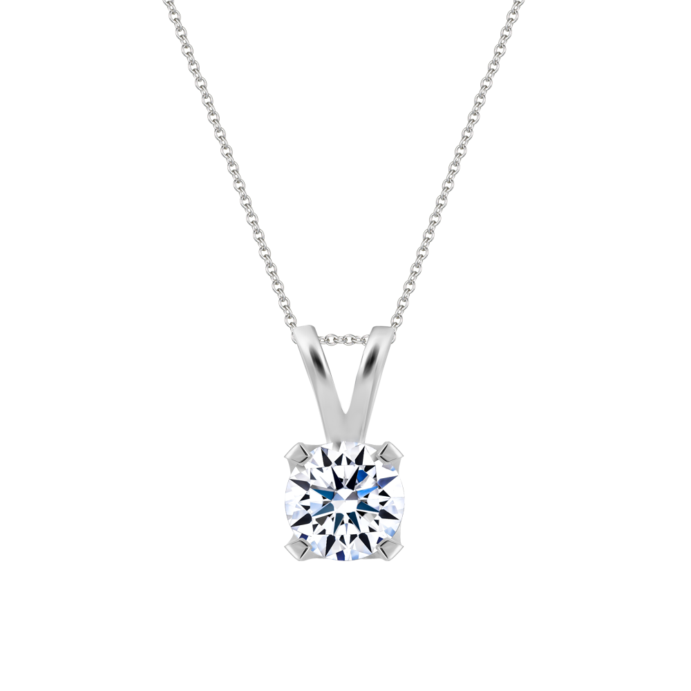 Ổ mặt đính đá CZ vàng 14K Absciss 1CT
