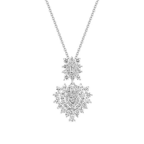 Mặt đính đá CZ vàng 10K Rising HR