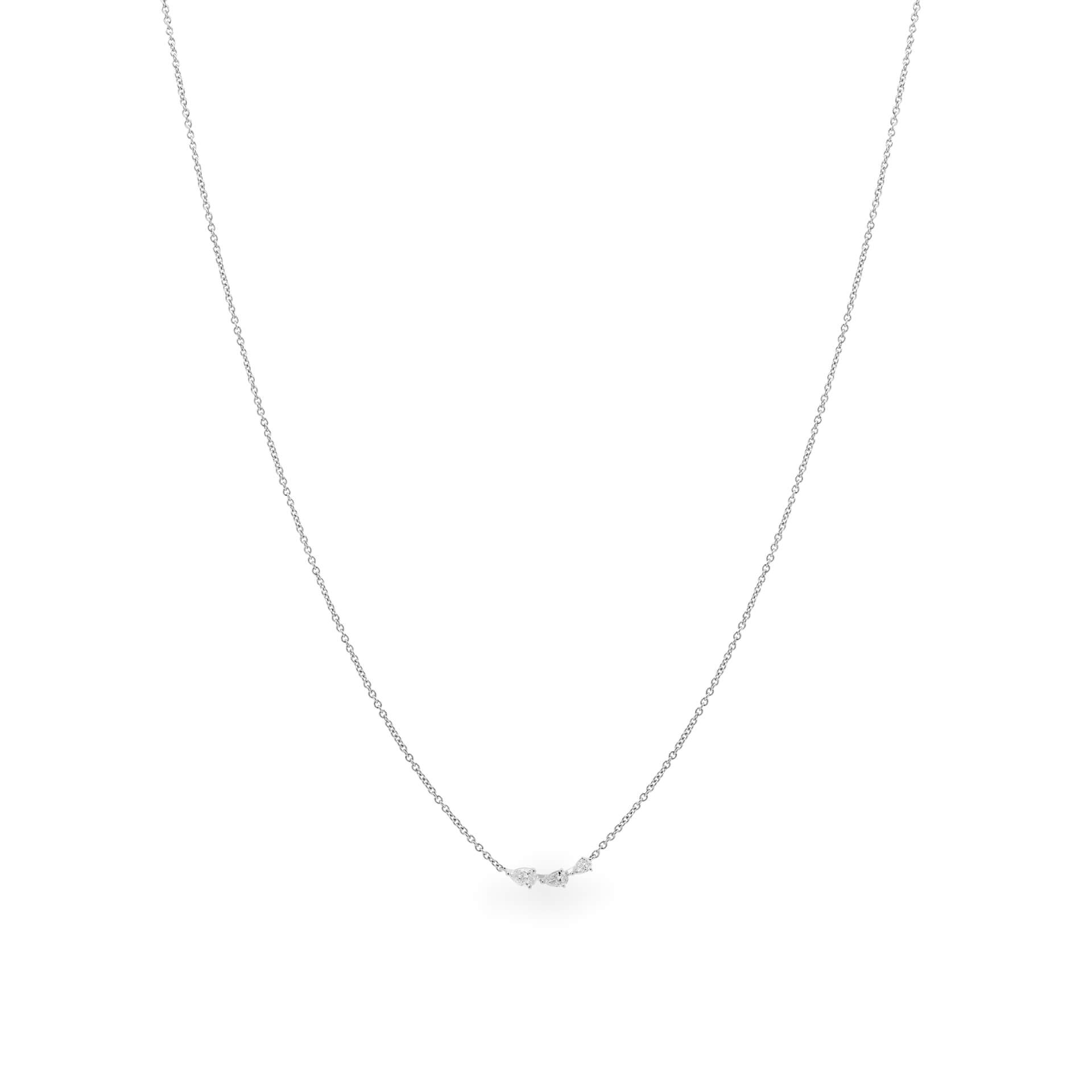 Dây liền mặt kim cương viên vàng 14K Jena A125 TD