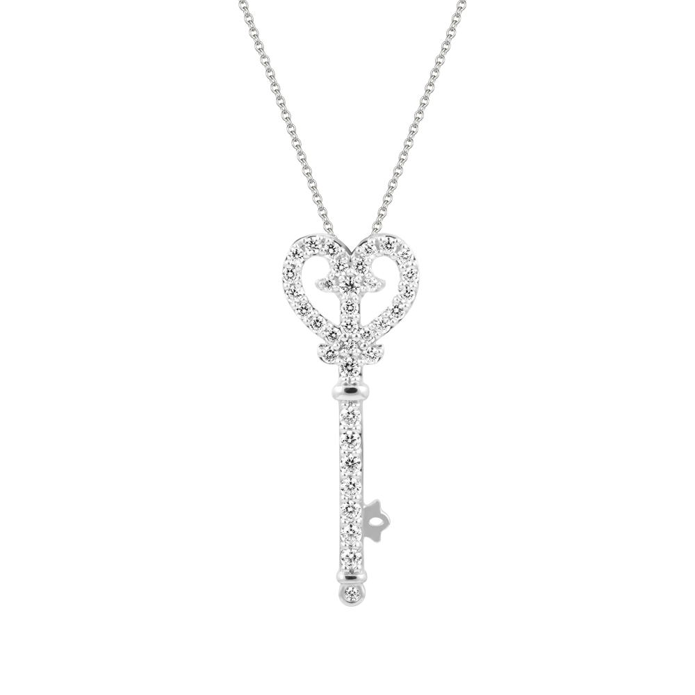 Mặt đính đá CZ vàng 14K Vallum N