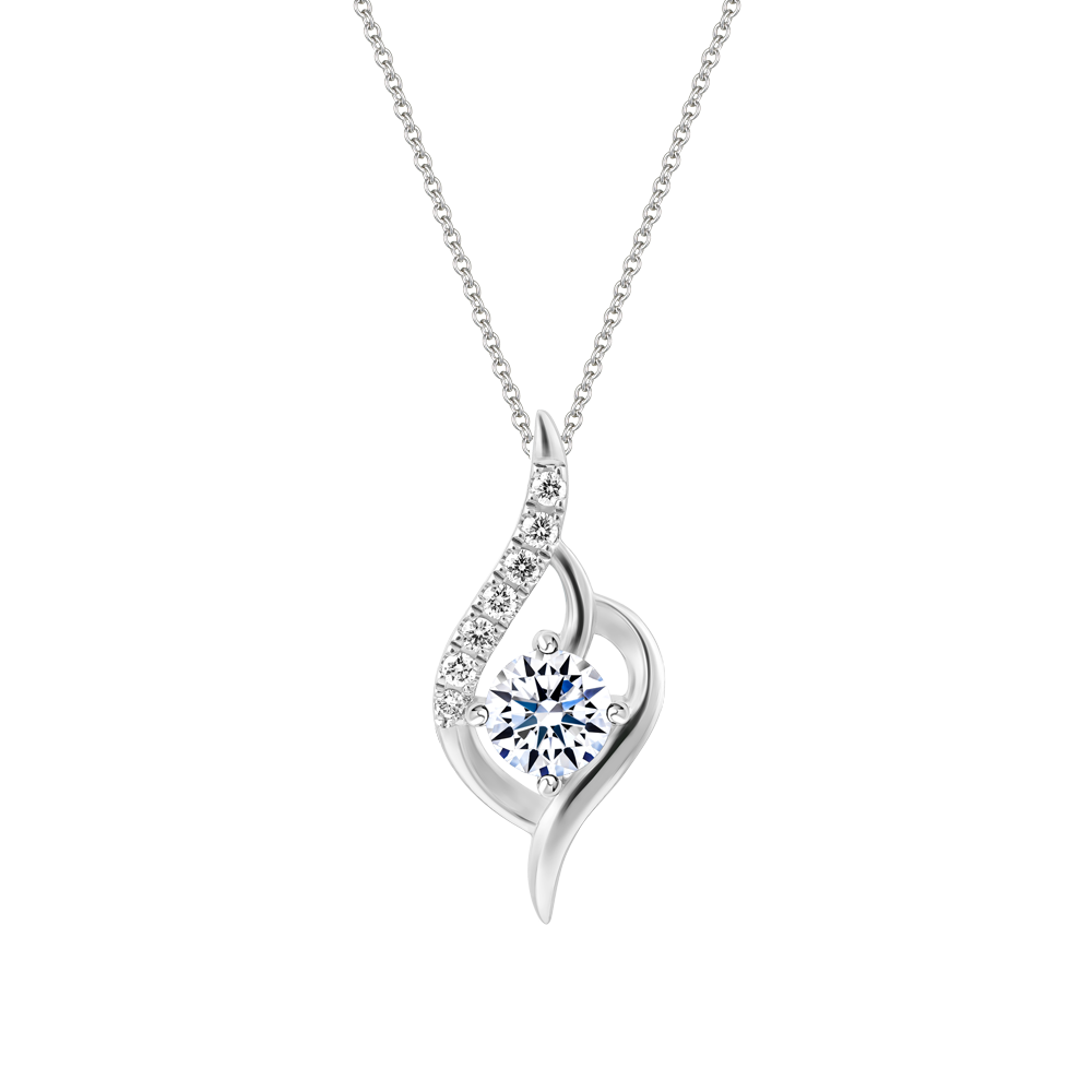 Mặt kim cương viên vàng 14K Brighting GIA 3C