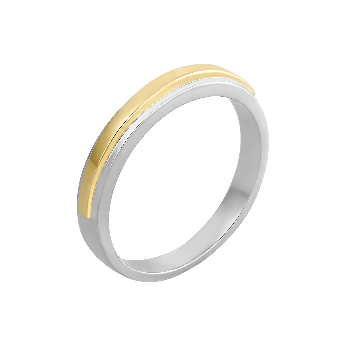 Nhẫn cưới nam vàng 14K Elrica M