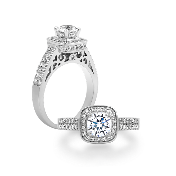 Nhẫn nữ kim cương viên vàng 14K Marquis N GIA 2C GVRG0201039M