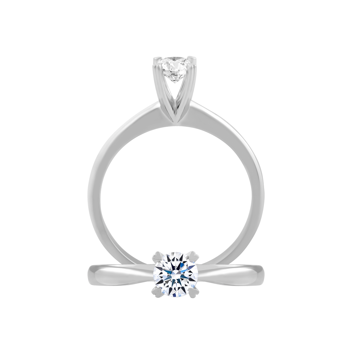 Ổ nhẫn nữ vàng 14K Variant 3C