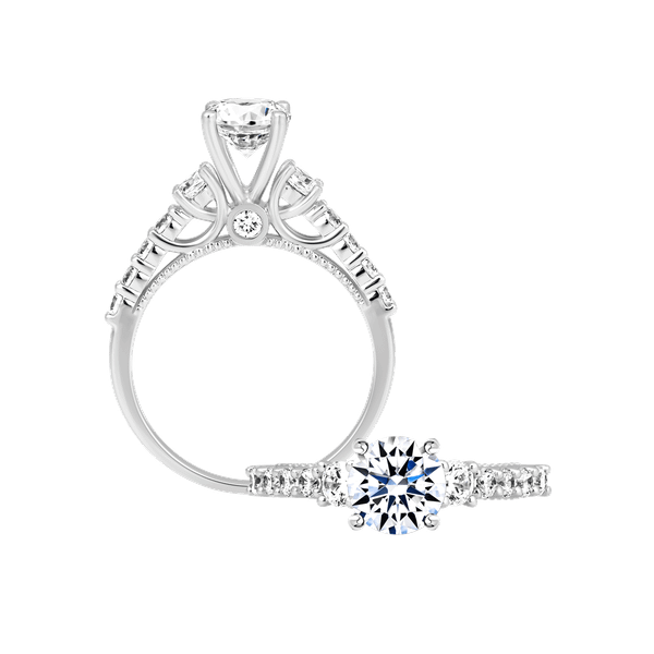 Nhẫn nữ đính đá CZ vàng 10K Exultant 1CT