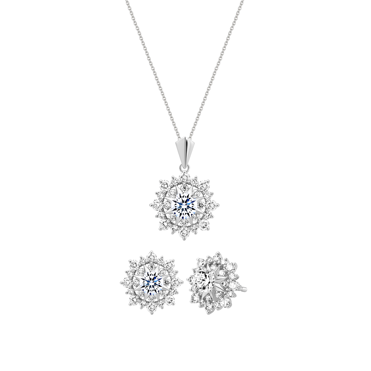 Bộ Trang Sức Belani GIA 3C