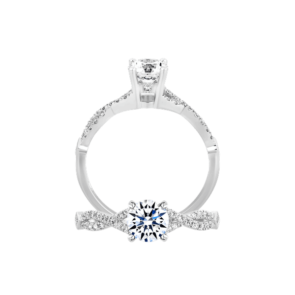 Nhẫn nữ đính đá CZ vàng 10K Zemory 5C