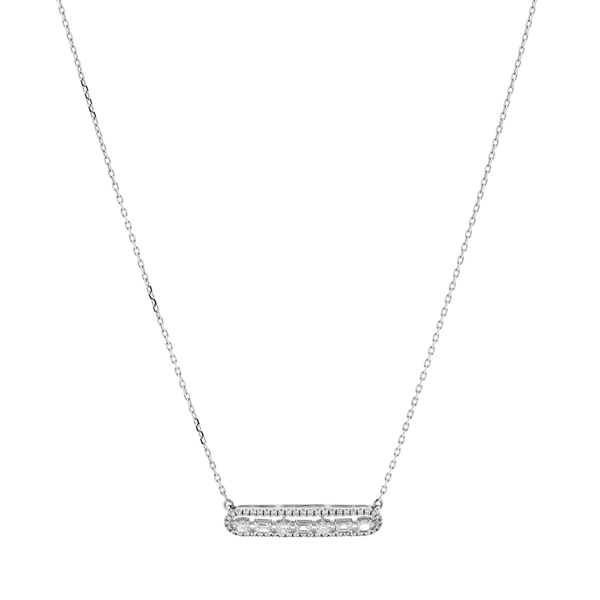 Dây liền mặt kim cương viên vàng 18K Jena A737 TD