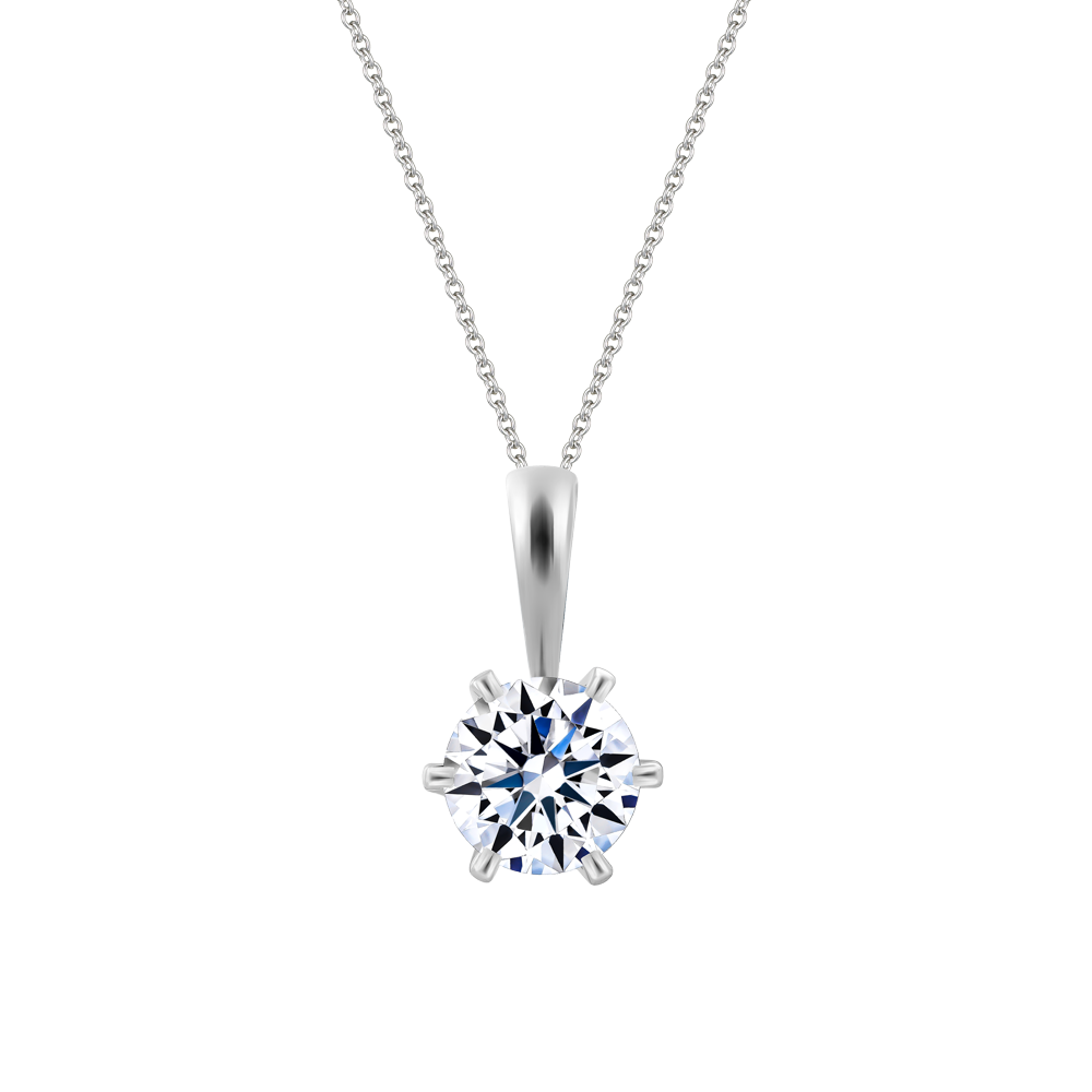 Mặt đính đá CZ vàng 14K Prince One N 2CT