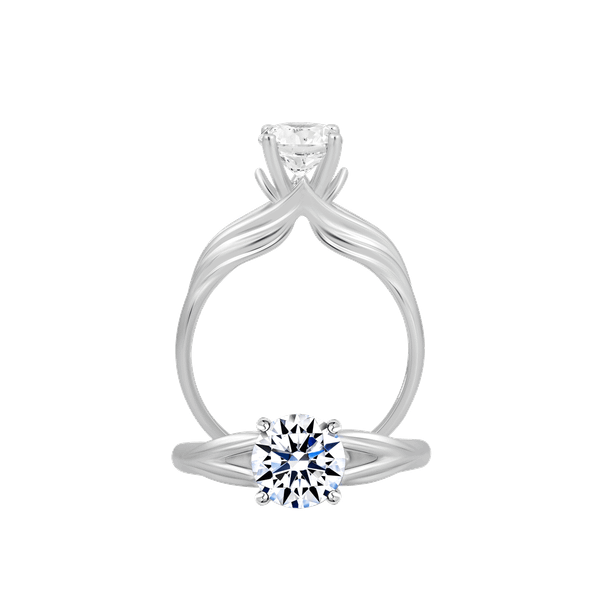 Nhẫn nữ đính đá CZ vàng 14K Flavory 1CT