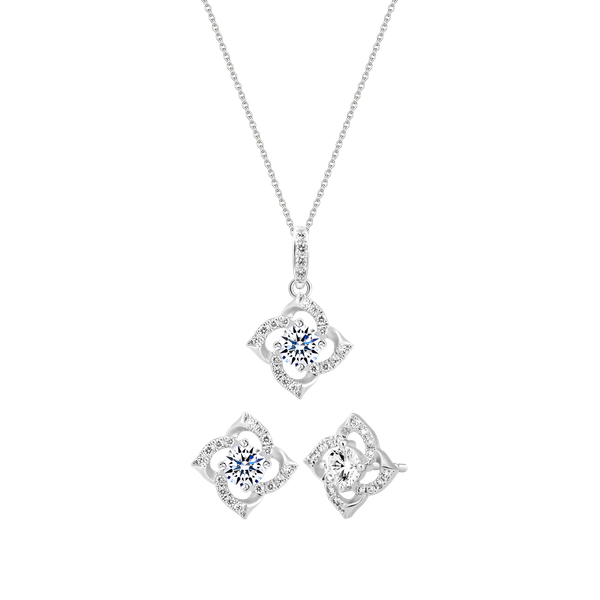 Bộ Trang Sức Floreting GIA 2C