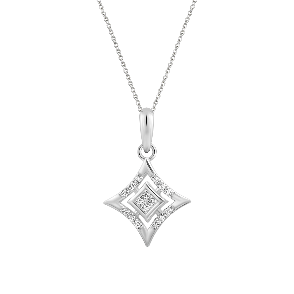Mặt kim cương viên vàng 14K Eleanor