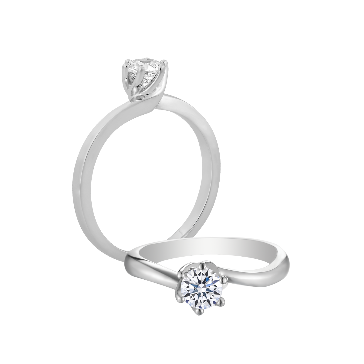 Nhẫn nữ đính đá CZ vàng 14K Flavor of life 2C GVRG0196215