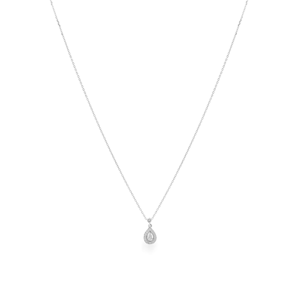 Dây liền mặt kim cương viên vàng 14K Jena A210 TD