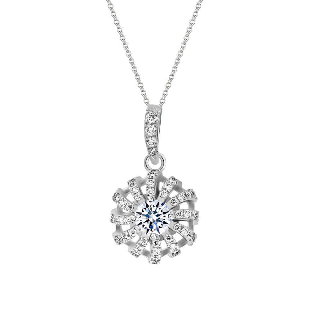 Ổ mặt kim cương tấm vàng 14K Smooth N 3C