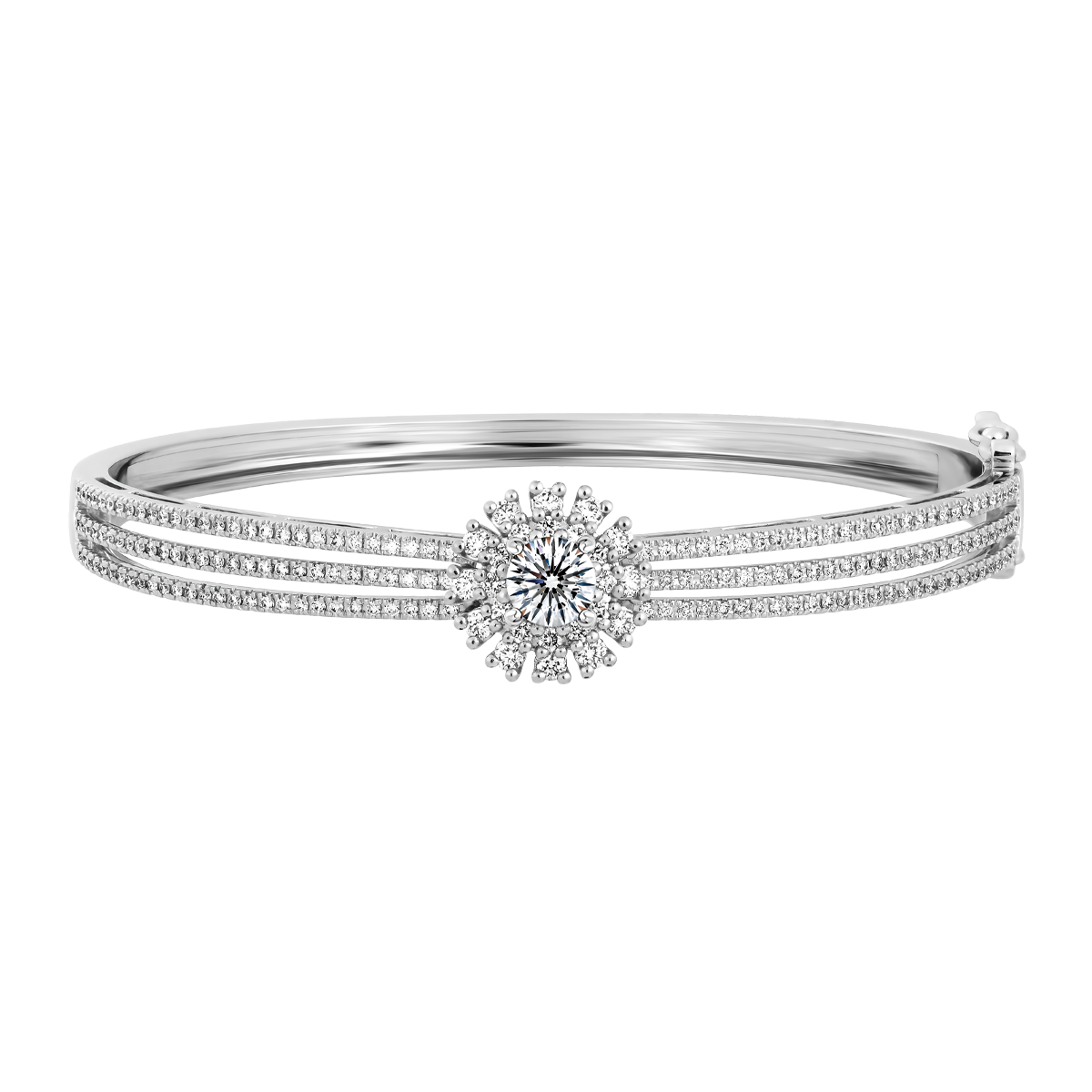 Vòng đeo tay đính đá CZ vàng 14K Calantha S 5C