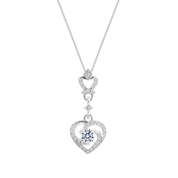 Mặt kim cương viên vàng 14K Glowing Crown GIA 2C