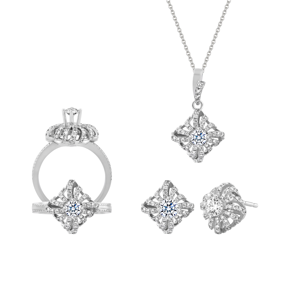 Bộ Trang Sức Jewel N H&A 2C