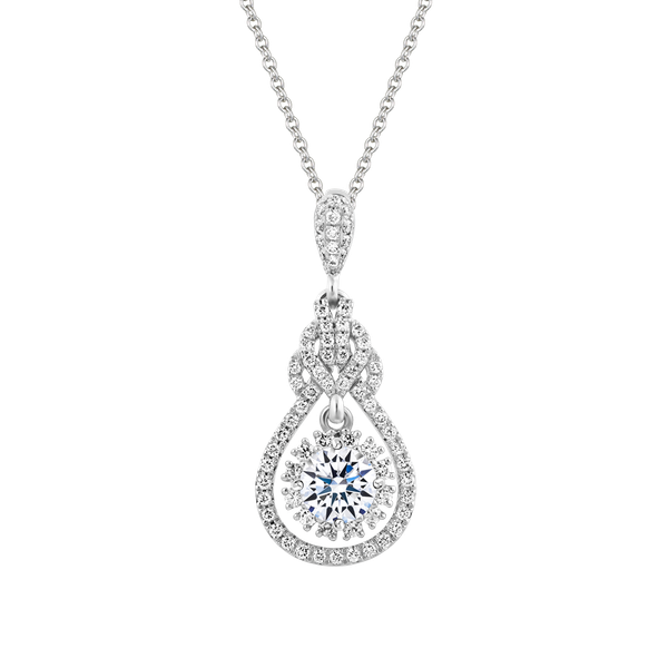 Mặt kim cương tấm vàng 14K Hilary 5C