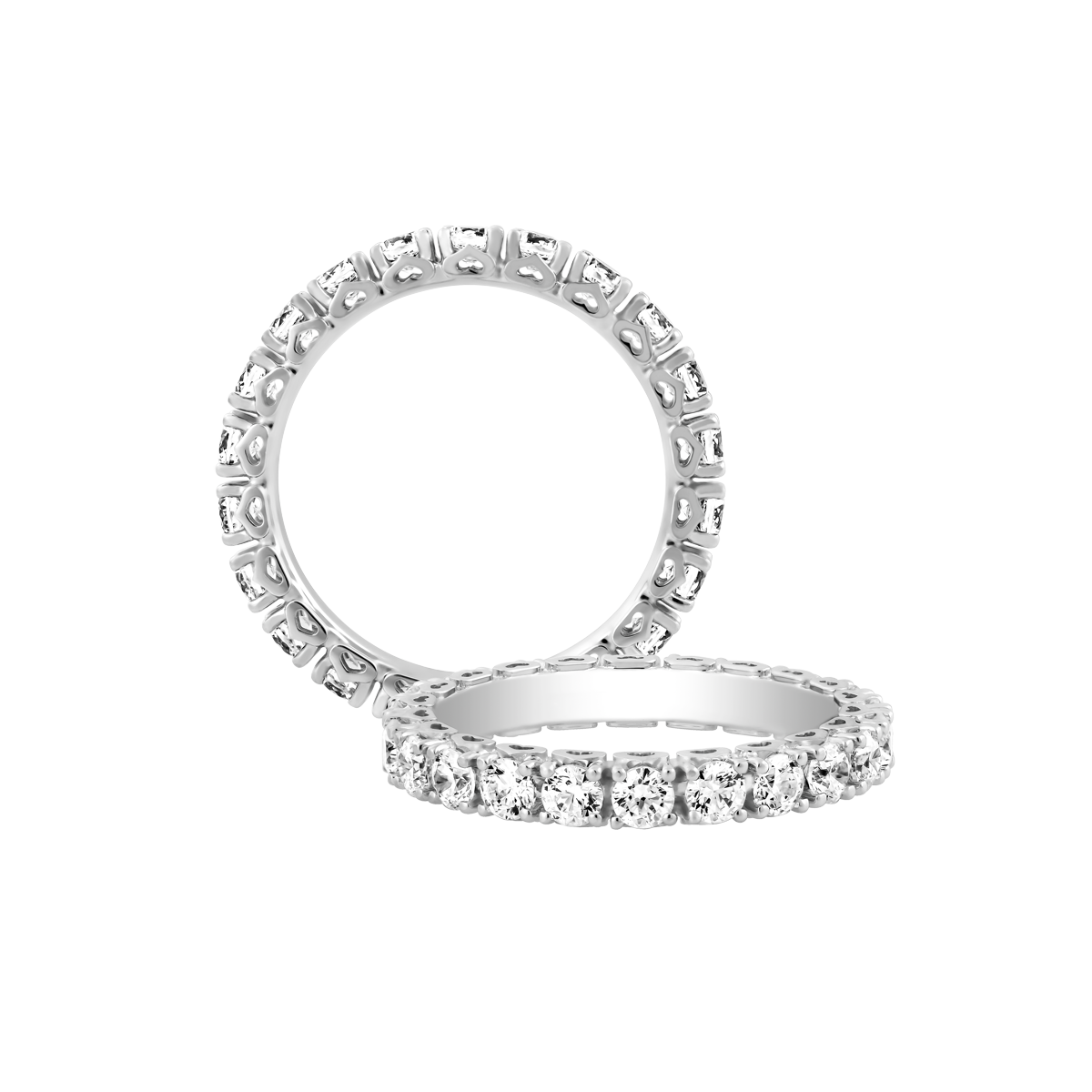 Nhẫn nữ kim cương viên vàng 14K Dearness N10