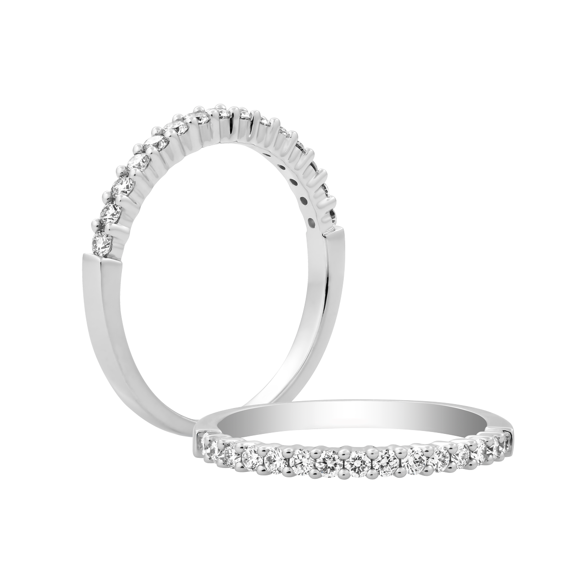 Nhẫn nữ đính đá CZ vàng 10K Peony U2 WHI GVRG0224974