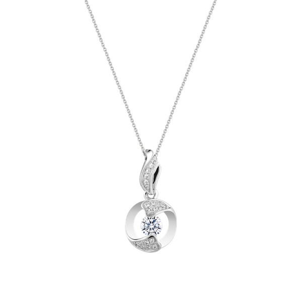 Mặt đính đá CZ vàng 10K Amira D 3C