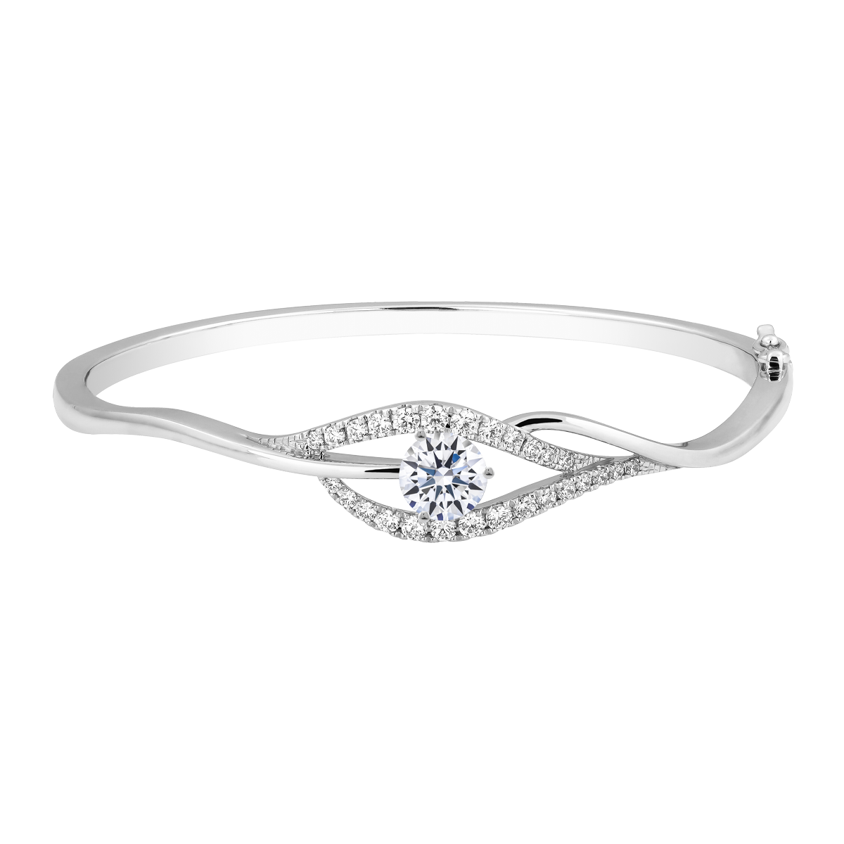 Vòng đeo tay kim cương tấm vàng 10K Charvi XS2 5C