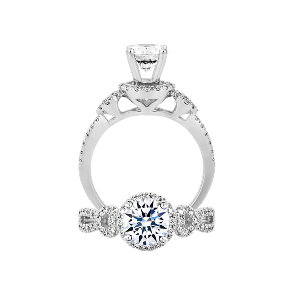 Nhẫn nữ kim cương tấm vàng 14K Complimentary 5C