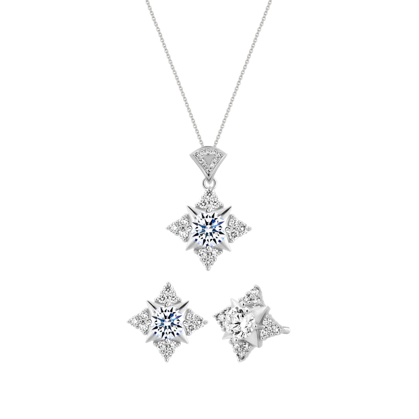 Bộ Trang Sức Floressa GIA 3C