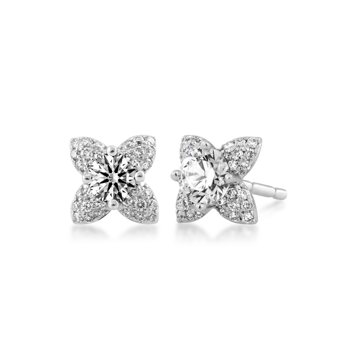 Ổ Bông kim cương tấm vàng 14K Ratline 3C