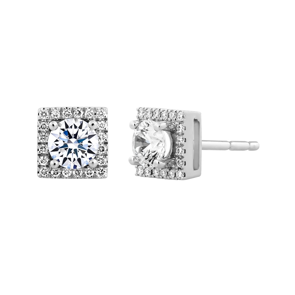 Hoa tai kim cương vàng 14K Attraction 10p GVER0063829