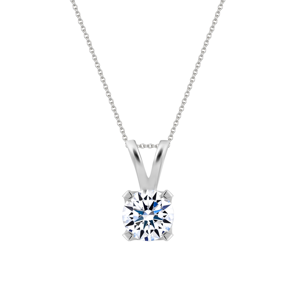 Mặt kim cương viên vàng 14K Absciss GIA 3C