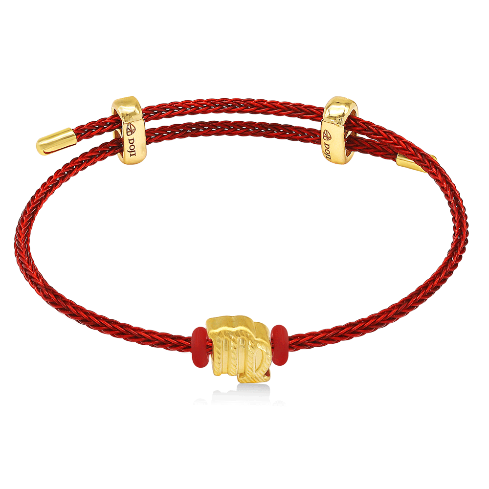 Lắc Vàng 24K Virgo CB500521 5D
